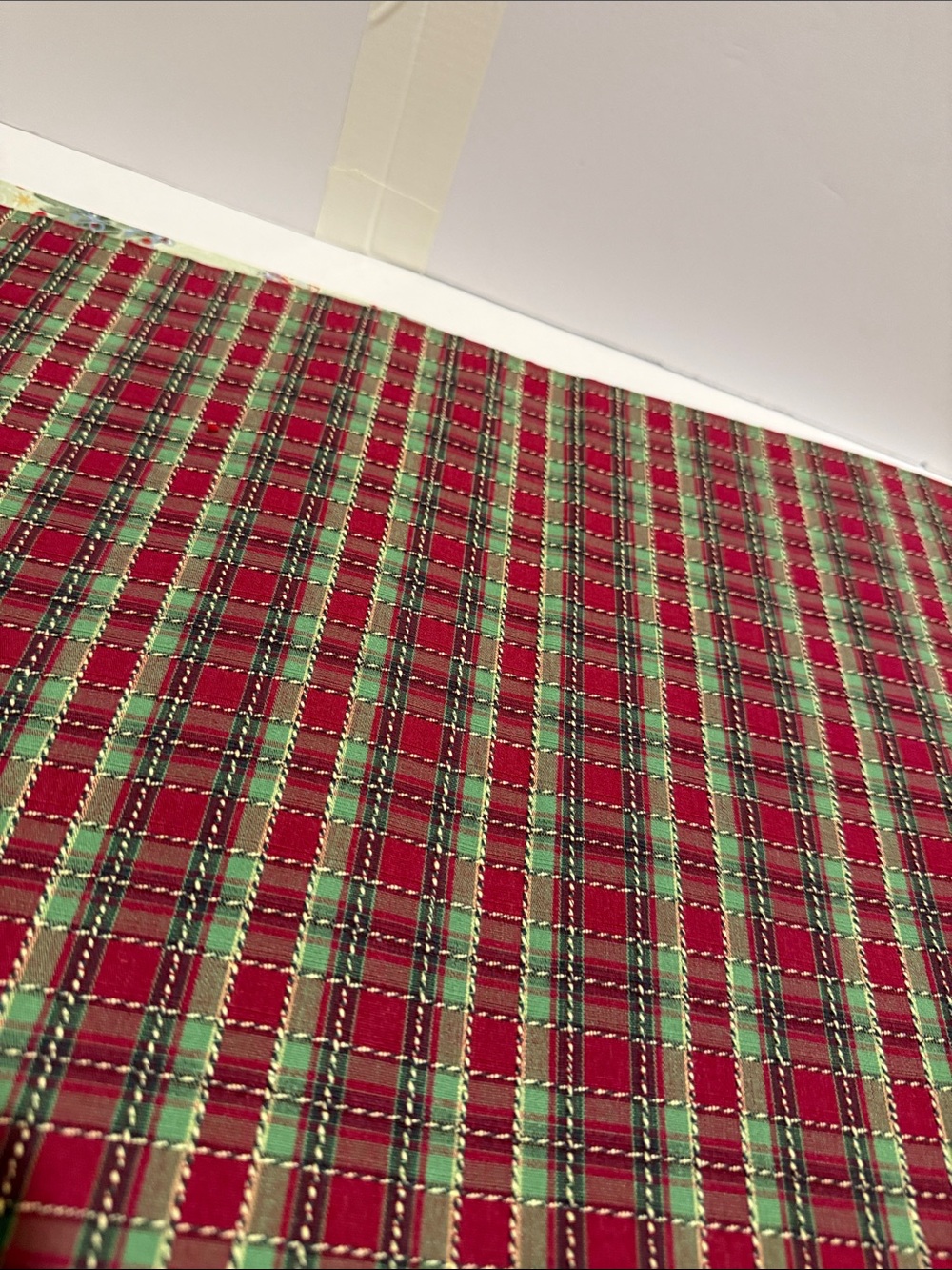 Longaberger Red Green Patterned Kitchen Placemat Set - 2 Pack - Picture 16 of 16